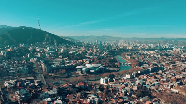 Tbilisi - Sameba Cathedral 2023 | DJ VIRUS DRONE FLIGHT смотреть онлайн
