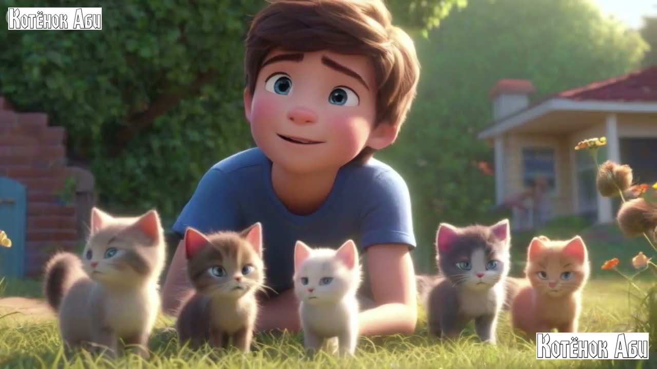 МУЛЬТФИЛЬМ ПРО ДЕТСКИЙ САД, ШКОЛУ, КАК МАЛЬЧИК И ДЕВОЧКА СПАСЛИ КОТЯТ смотреть онлайн
