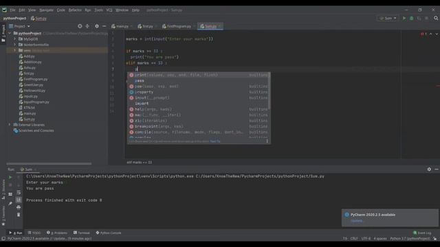 ELIF Program In Python- Python Programming Course For Beginners смотреть онлайн