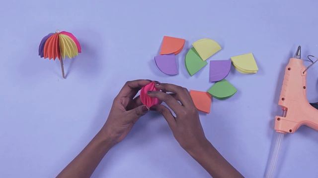 How to make paper umbrella / easy paper crafts for school kids #questdiy #crafts #hobby смотреть онлайн