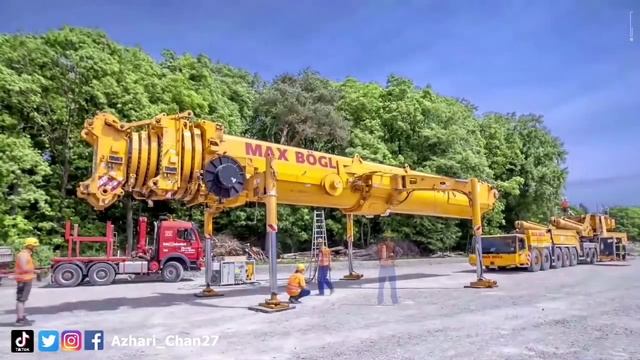 World's Largest All Terrain Crane смотреть онлайн