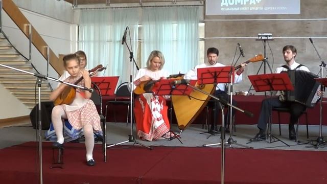 Детской школе искусств № 7 - 55 лет! Поздравление от народного отделения! смотреть онлайн