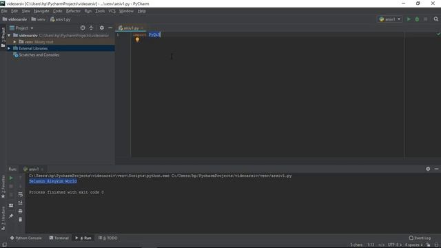PyCharm PyQt5 Import Error:No Module Named Error Hatası Çözümü [TÜRKÇE] смотреть онлайн