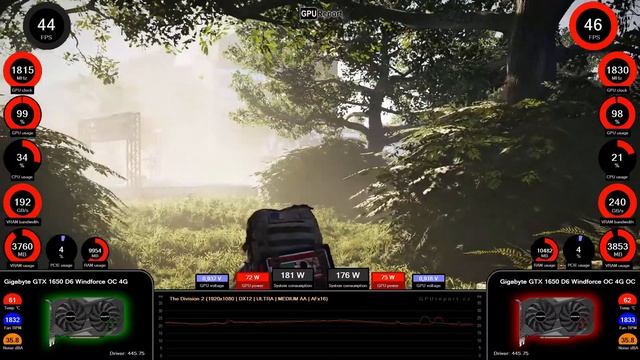 Gigabyte GTX 1650 D6 Windforce OC 4G | Overclocked