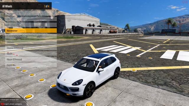 GTA V - Porsche Cayenne Turbo 2013 Walk-around & Customization Trailer HD (VisualV & MVGA) смотреть онлайн