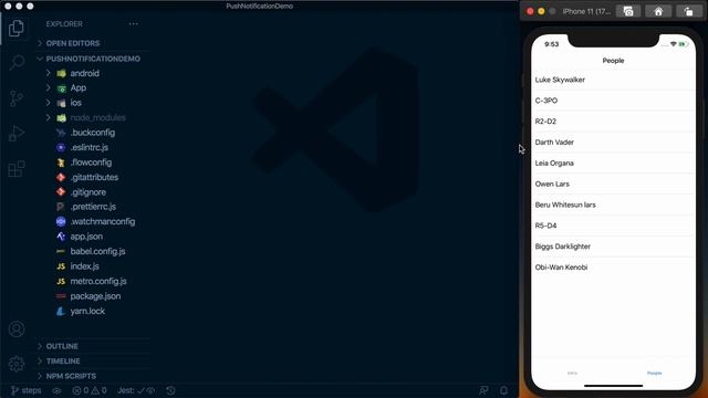 Project Setup & Overview (Part 2) | Push Notifications with React Native Firebase смотреть онлайн