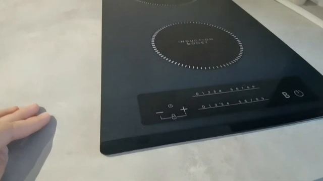 Индукционная плита Midea MIH32730F (мидЕа). Установка в столешницу икеи 2,8 см