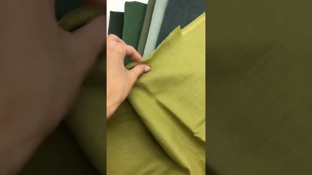 Подборка конопляной ткани в зеленых тонах смотреть онлайн