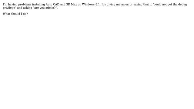 Unix & Linux: Error "could not get debug privilege, are you admin" on Windows 8.1? (2 Solutions!!) смотреть онлайн