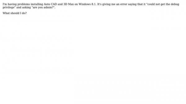 Unix & Linux: Error "could not get debug privilege, are you admin" on Windows 8.1? (2 Solutions!!)