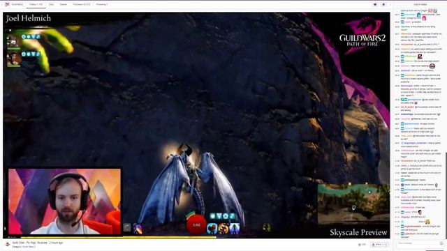 How to use the Skyscale Mount ft. MSPAINT : Guide, Twitch Reactions смотреть онлайн