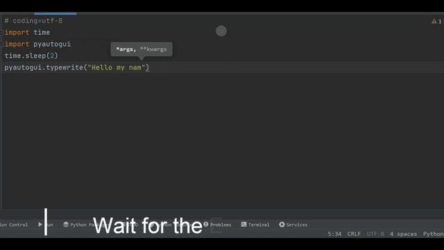 How to make Pycharm write a text смотреть онлайн