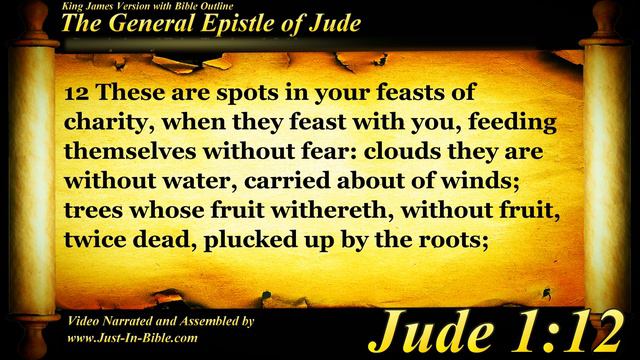 Jude - Bible Book #65 - The Holy Bible KJV Read Along Audio/Video/Text смотреть онлайн