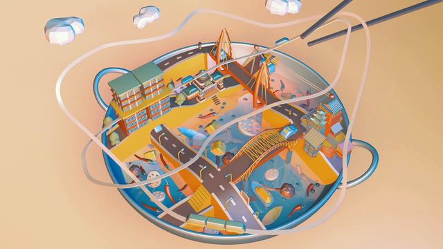 Lingyun (Levin) Qu, City on the hotpot - Chongqing (2020) смотреть онлайн