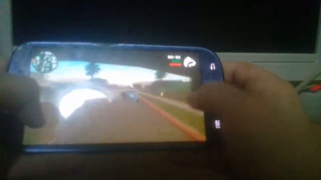 Полный обзор  телефона Samsung Galaxy S3 Verizon 4GLte+тест игры Grand Theft Auto:san Andreas