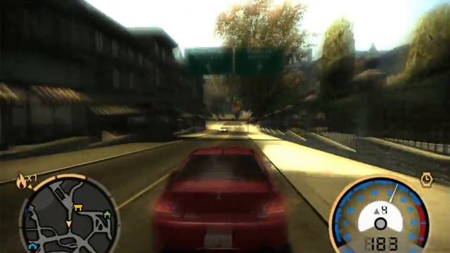 NFSMW - Mitsubishi Lancer Evolution VIII смотреть онлайн