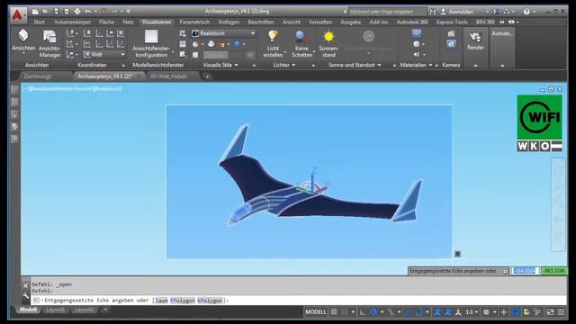 WIFI-Trainingsvideo AutoCAD 2015: In einer 3D Welt rendern (13) смотреть онлайн