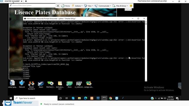 Full Project of Number Plates Recognition and SQL Database YOLOv4 смотреть онлайн