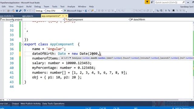 Part 29: Custom Pipes - Angular Tutorial смотреть онлайн
