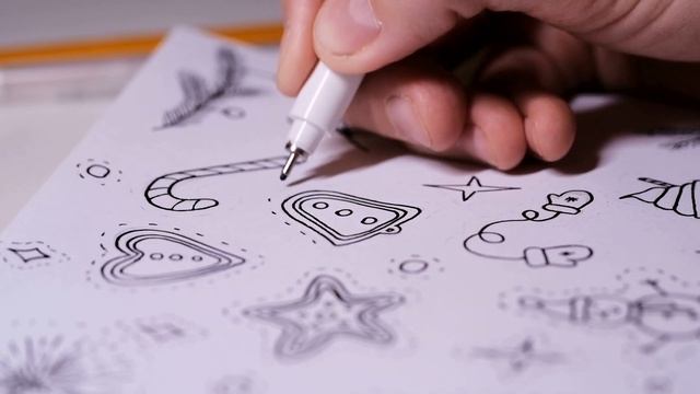Рисую свои наклейки карандашами || Альбом для наклеек || Обзор стикербука Black13Bunny смотреть онлайн