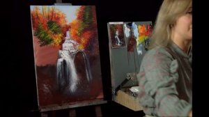 Вебинар от Ольги Базановой - «Осенний водопад». Пишем маслом