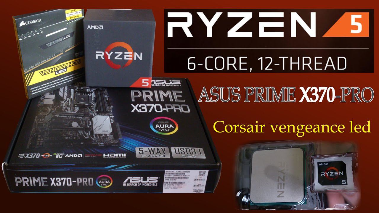 Процессор AMD Ryzen 5 1600 и Asus PRIME X370 PRO - Начало смотреть онлайн