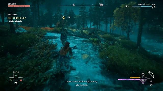 Horizon: Forbidden West - The Broken Sky - Main Quest Walkthrough смотреть онлайн