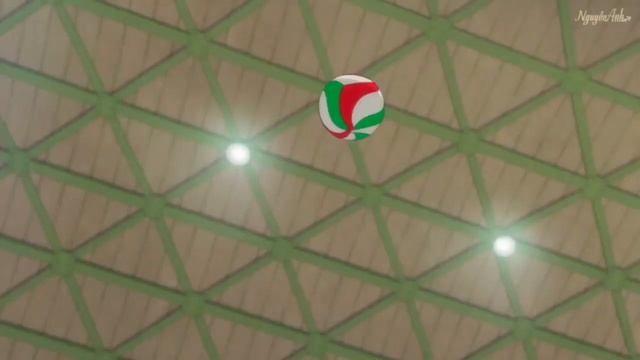 Нарезки с прыжками из аниме Волейбол смотреть онлайн