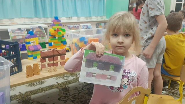 Знакомство с профессией - строитель. 2024 старшая группа 