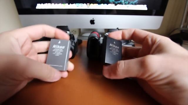 Nikon D3000 vs Nikon D3100 | Comparativa смотреть онлайн