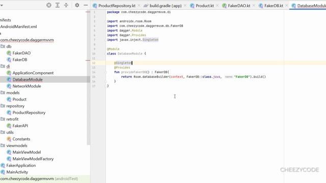Android MVVM with Dagger 2, Room Database + Retrofit - CheezyCode (Hindi) смотреть онлайн