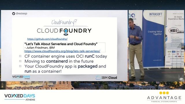Voxxed Athens 2018 - Opening Keynote Day #2 Containers Grow Up: Use Cases in Serverless & IoT смотреть онлайн