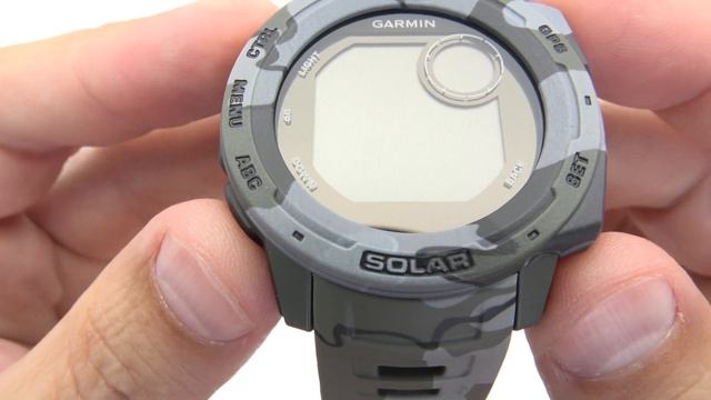 Garmin Instinct Solar Lichen Camo Unbioxing 4K (010-02293-06) смотреть онлайн