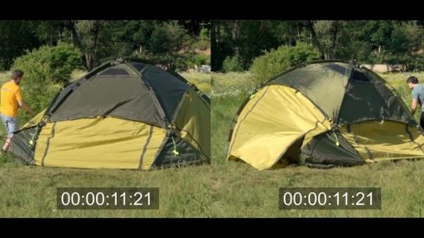 Шатёр автомат World of Maverick Cosmos 400. Сборка на скорость.