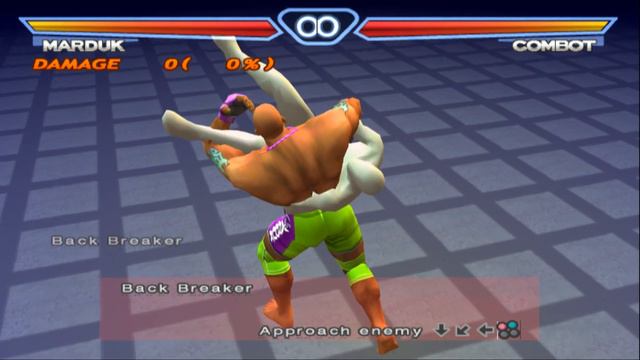 Tekken 4 - Marduk Move List
