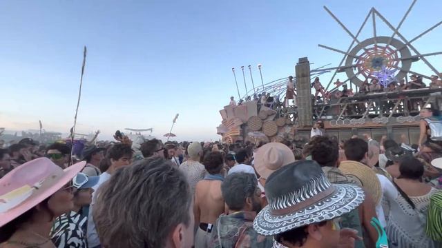 MONOLINK AT MAYAN WARRIOR BURNING MAN 2022 PART1 - 2 Sep 2022 . 6:38pm