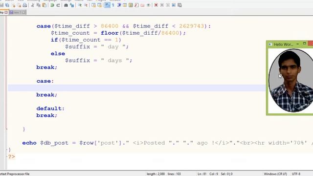 PHP Tutorial Time Since Post 7 смотреть онлайн