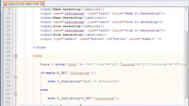 PHP: Arrays Sorting смотреть онлайн