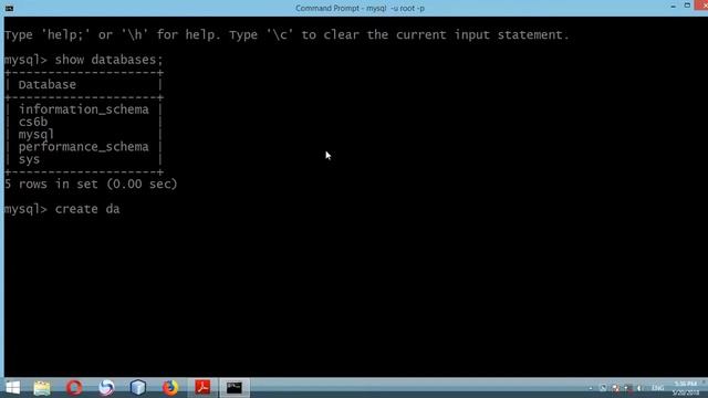 qhia mysql crate database drop database смотреть онлайн
