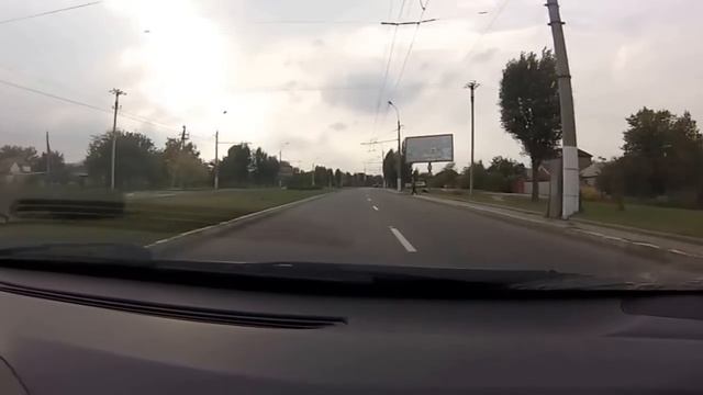 Луганск, едем от Полтинника до Цирка 5 октября 2016 года. смотреть онлайн