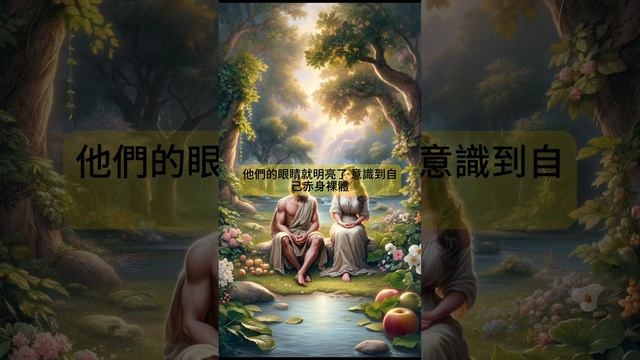 【一分鐘聖經故事2：偷食禁果】亞當和夏娃在伊甸園被狡猾的蛇引誘，他們吃了分別善惡樹上的果子，結果如何呢？ смотреть онлайн