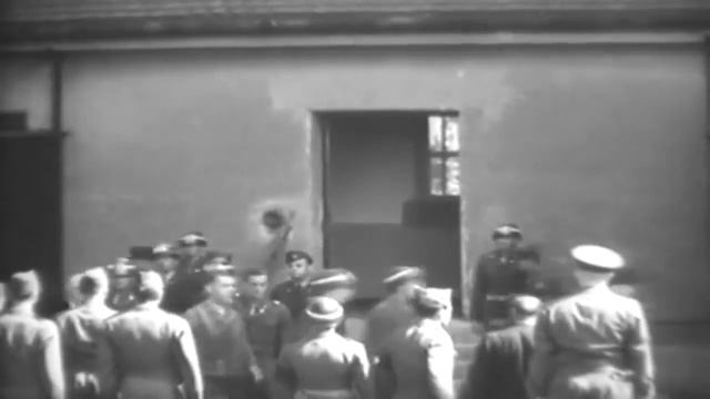 LANDSBERG (DACHAU) HANGINGS - LANDSBERG - GERMANY - 05-14-1946 GRAPHIC - MUTED