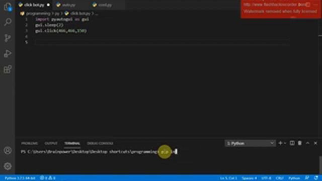 Python Click bot for CPS |150 clicks in 5 seconds! | Sadi XD смотреть онлайн