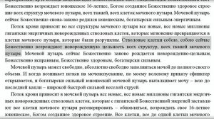 Возрождение юного мочевого пузыря. Мужской настрой Сытина