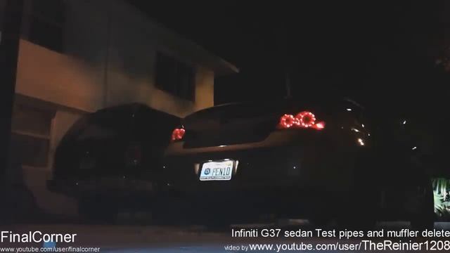 Best Infiniti G37 Exhaust Sound Compilation