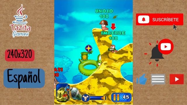 Juegos Java: Worms Colección #16 смотреть онлайн