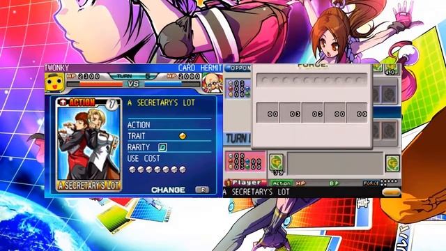 SNK vs. Capcom Card Fighters DS: Deck Tech 3 - Red/Yellow Control смотреть онлайн