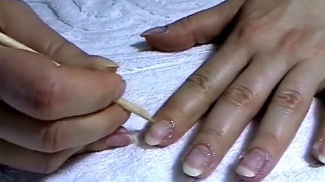 Европейский необрезной маникюр в домашних условиях смотреть онлайн