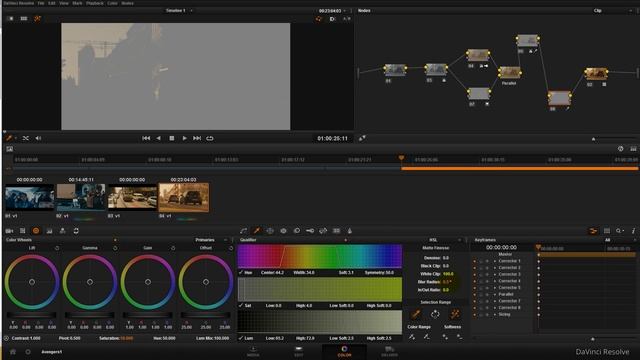 "Красим" видео вместе: Avengers look Davinci Resolve смотреть онлайн