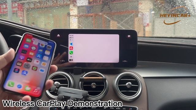 Heyincar H1 wireless carplay androdi auto smart AI box functions смотреть онлайн